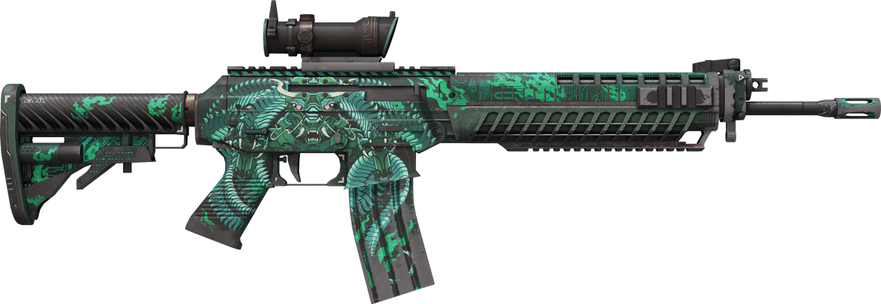 Preview image 2 of SG 553 | Dragon Tech (かなり摩耗)