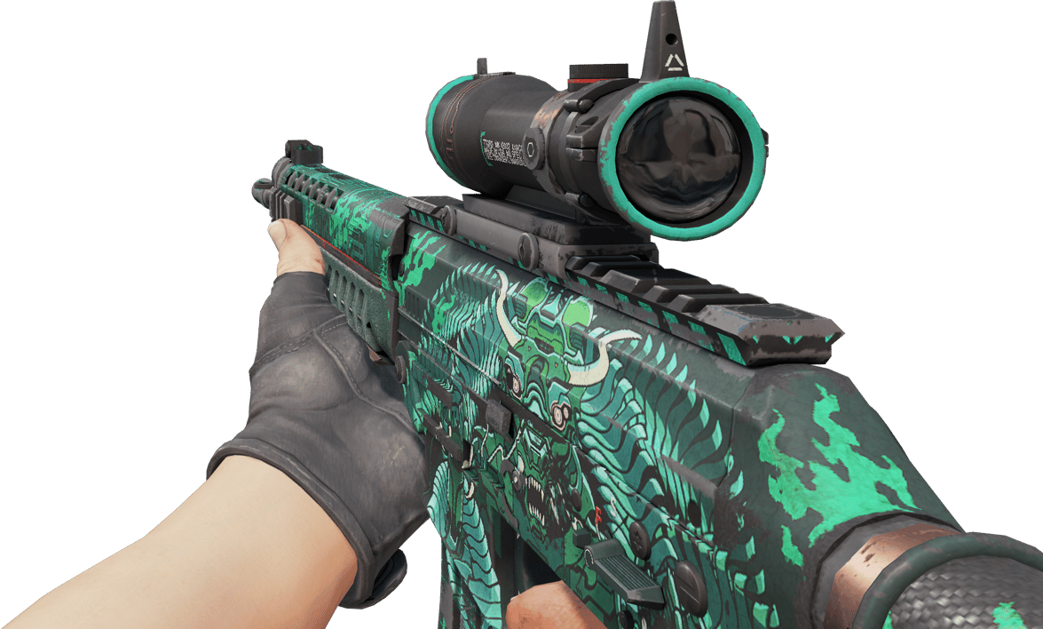 Preview image 3 of SG 553 | Dragon Tech (かなり摩耗)