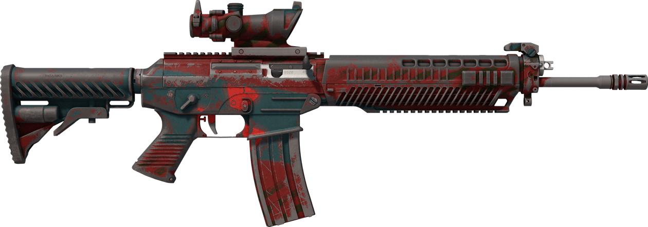 Preview image 2 of SG 553 | Retombée radioactive (Marquée par les combats)
