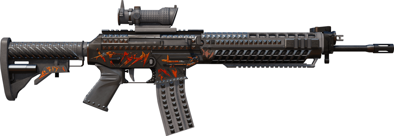 Preview image 2 of SG 553 | Heavy Metal (มีรอยถลอกเล็กน้อย)