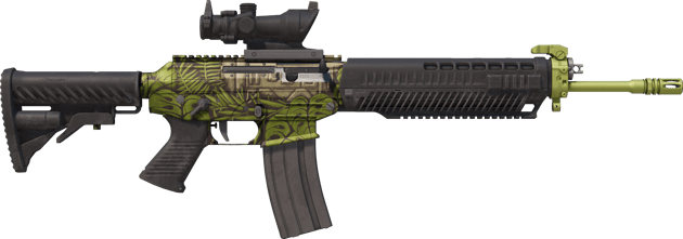 Preview image 2 of SG 553 | Lush Ruins (Original de Fábrica)