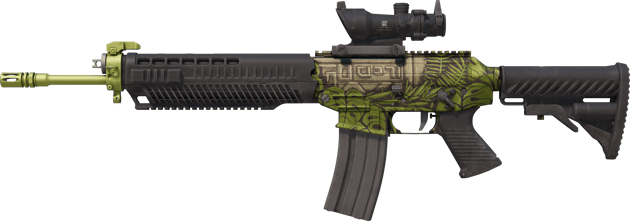 SG 553 | Lush Ruins (Original de Fábrica)