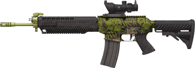 SG 553 | Bujne ruiny (po testach bojowych)