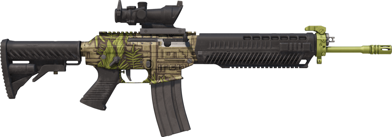 Preview image 2 of SG 553 | Lush Ruins (Minimal Wear)