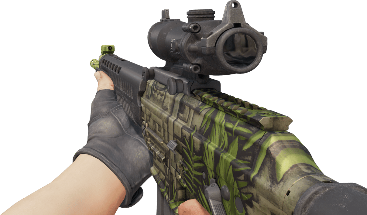 Preview image 3 of SG 553 | Lush Ruins (Minimal Wear)