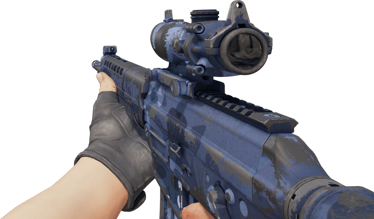 Preview image 3 of SG 553 | Night Camo (Battle-Scarred)