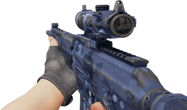 Preview image 3 of SG 553 | Night Camo (Com Muito Uso)