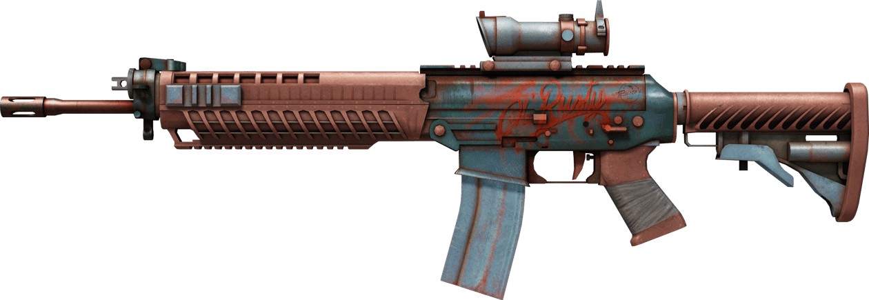 Preview image 1 of SG 553 | Ol' Rusty	 (Kampfspuren)