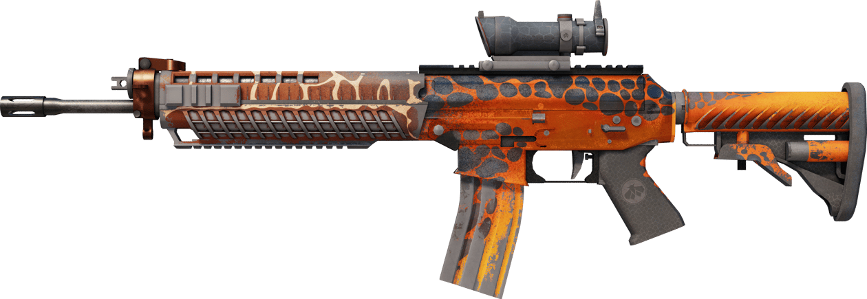 Preview image 1 of SG 553 | Tiger Moth (Com Muito Uso)