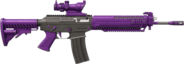 Preview image 2 of SG 553 | Ultraviolet (Well-Worn)