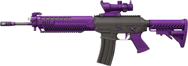 SG 553 | Ultraviolet (Well-Worn)
