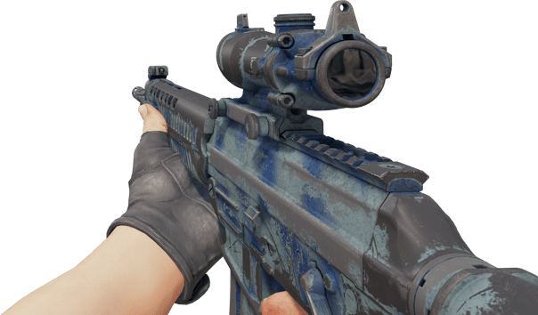 Preview image 3 of SG 553 | Spray ondulé (Marquée par les combats)