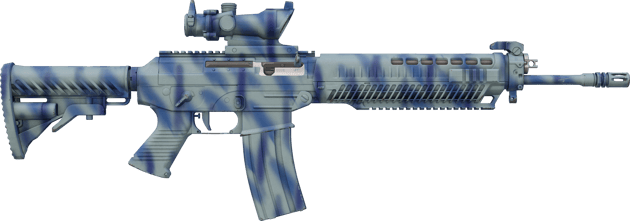 Preview image 2 of SG 553 | Spray ondulé (Neuve)