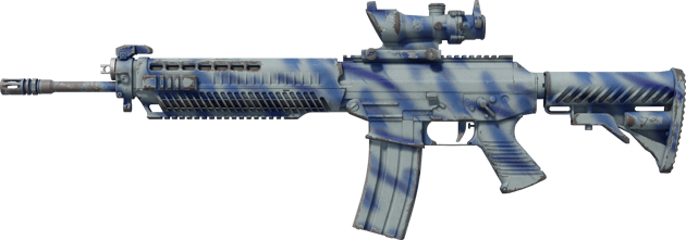 SG 553 | Spray ondulé (Testée sur le terrain)