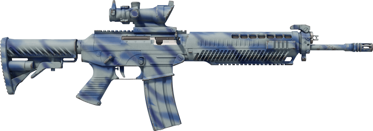 Preview image 2 of SG 553 | Spray ondulé (Très peu usée)