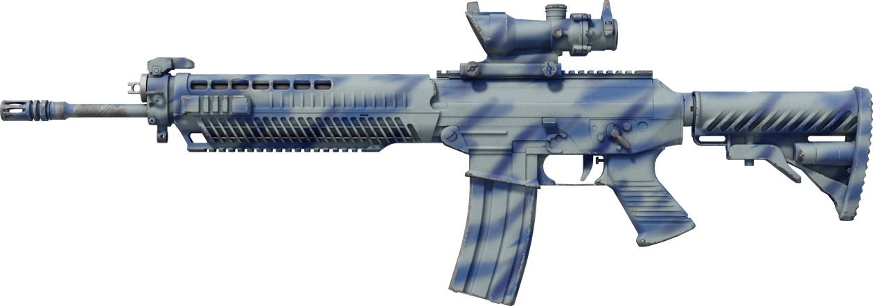 Preview image 1 of SG 553 | Spray ondulé (Très peu usée)