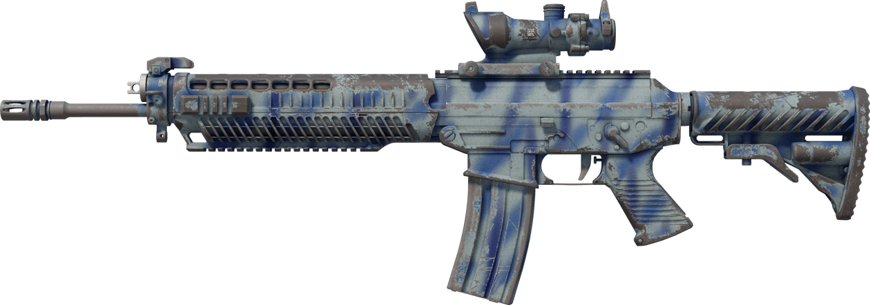 Preview image 1 of SG 553 | 浪花喷漆 (破损不堪)