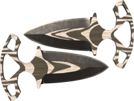 Shadow Daggers | Black Laminate