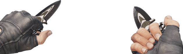 Preview image 4 of ★ 섀도우 칼 | 검은 합판 (거의 깨끗한)