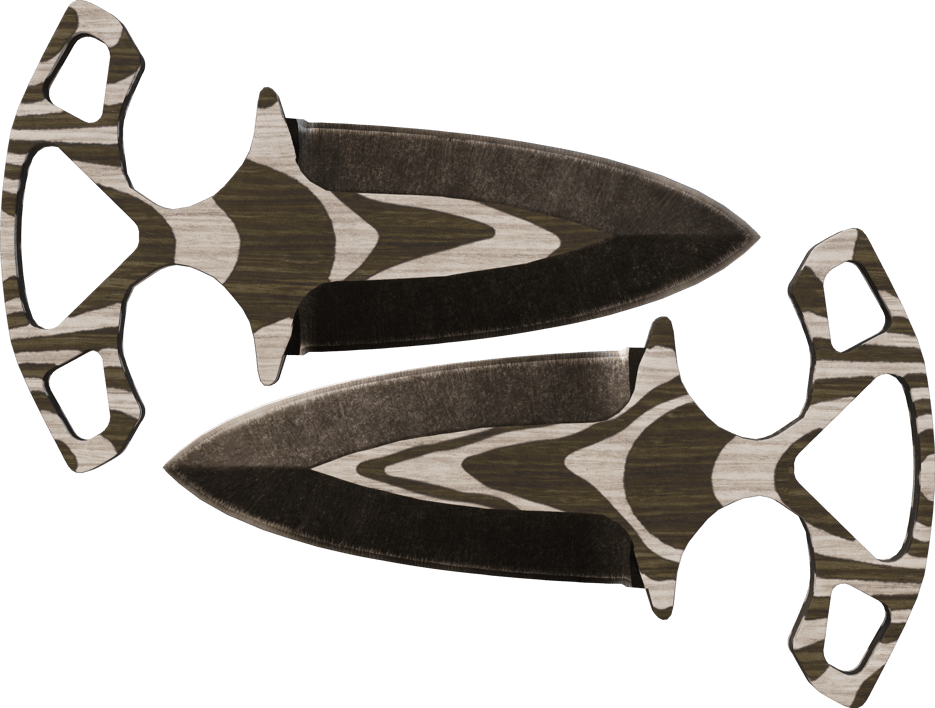 Preview image 2 of ★ มีดชาโดว์ดักเกอร์ | Black Laminate (มีรอยถลอกอย่างมาก)