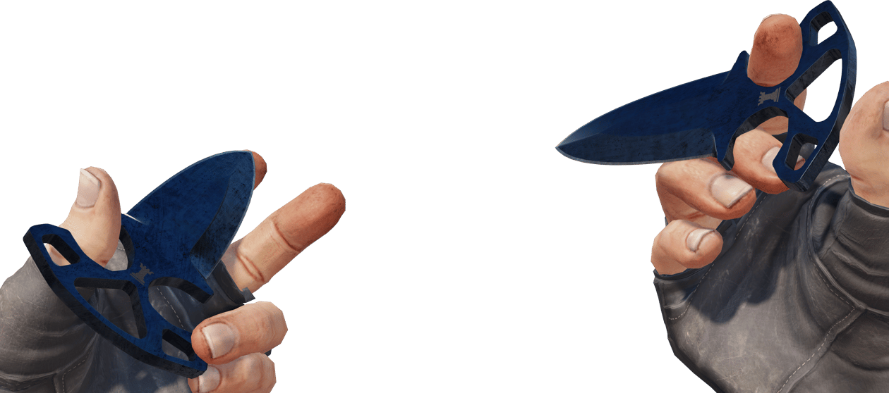 Preview image 3 of ★ Dao găm chữ T | Blue Steel (FN - Mới cứng)