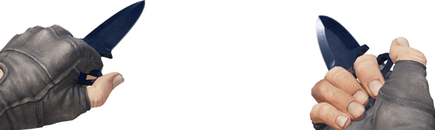 Preview image 4 of ★ Sztylety Cienia | Niebieska stal (po testach bojowych)