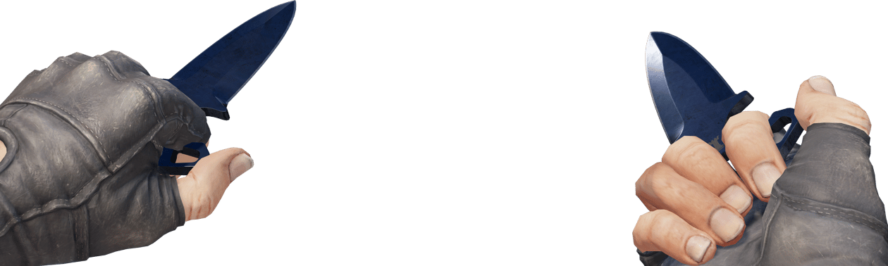 Preview image 4 of ★ Dagas Sombrías | Azul metalizado (Casi nuevo)