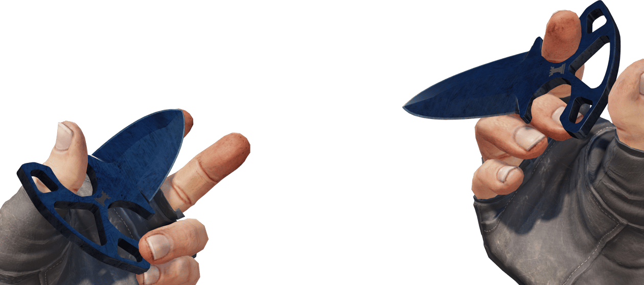 Preview image 3 of ★ Dagas Sombrías | Azul metalizado (Casi nuevo)