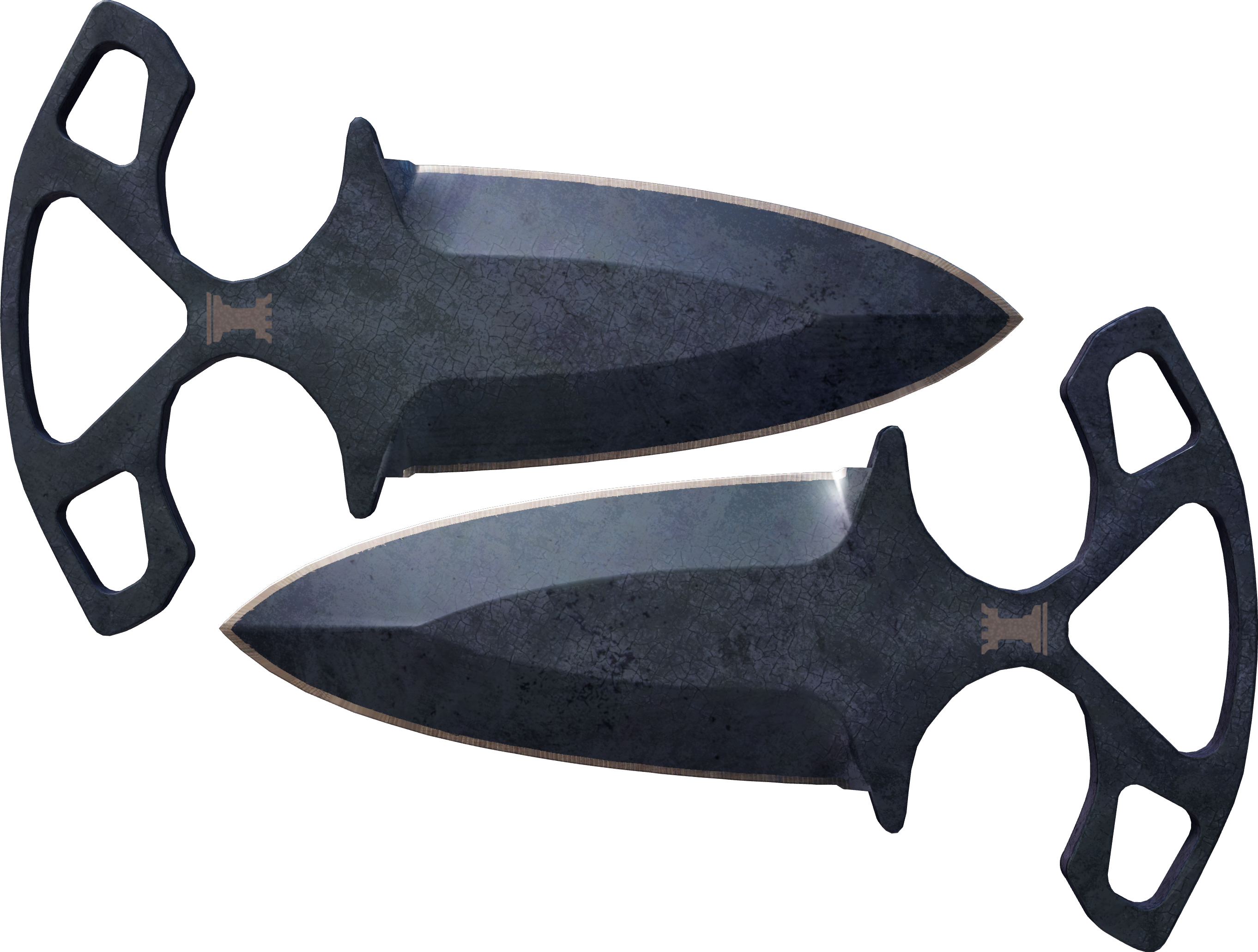 Preview image 2 of ★ Shadow Daggers | Blue Steel (Well-Worn)