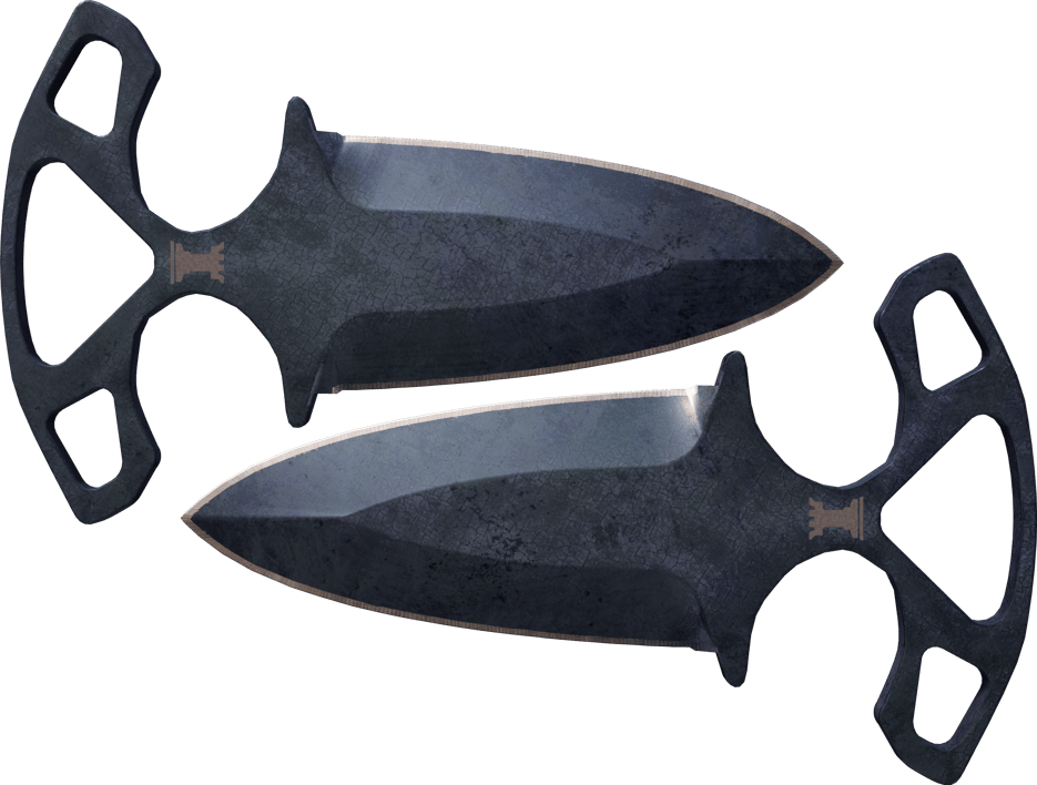 Preview image 2 of ★ Shadow Daggers | Blue Steel (Com Muito Uso)