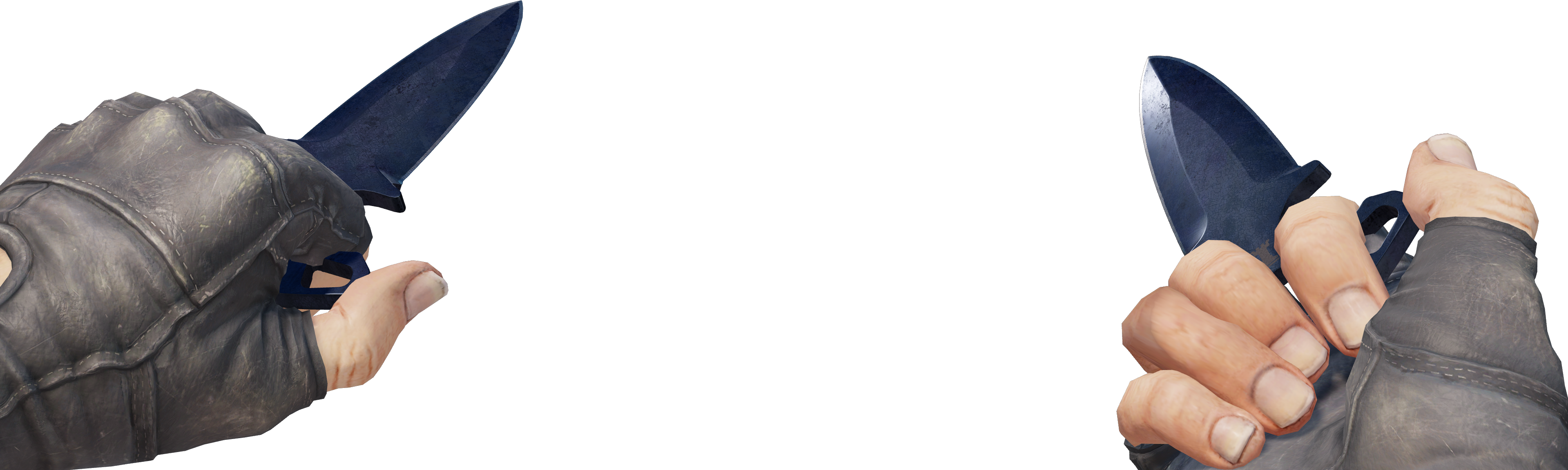 Preview image 4 of ★ Shadow Daggers | Blue Steel (Well-Worn)