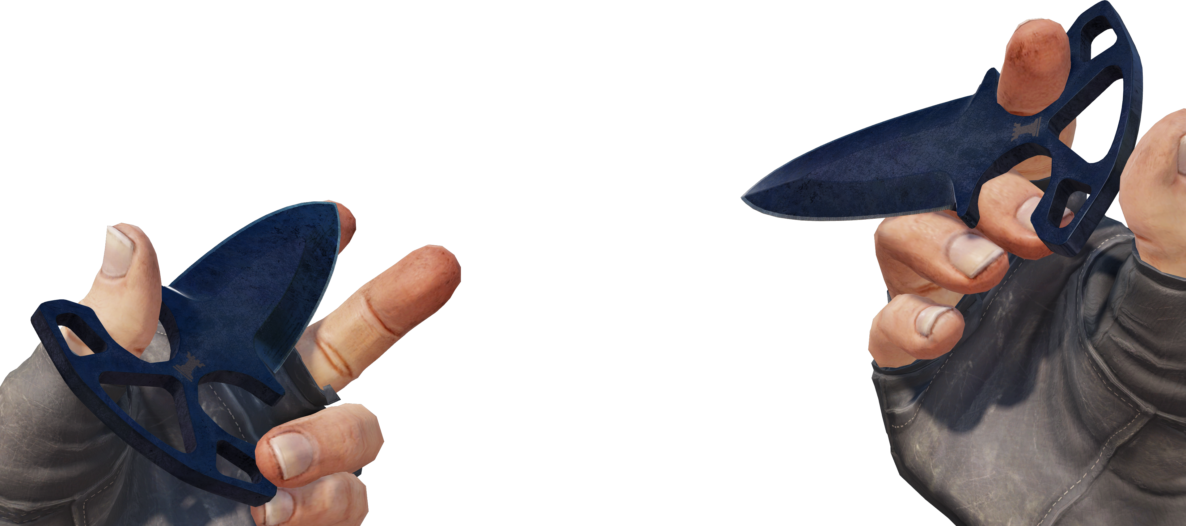 Preview image 3 of ★ Shadow Daggers | Blue Steel (Well-Worn)