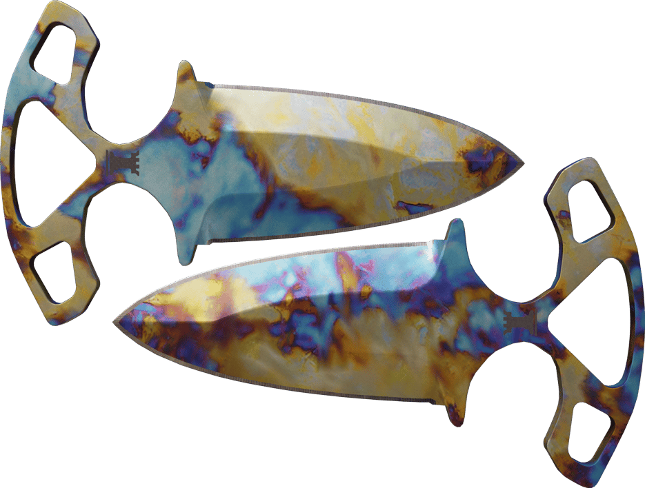 Preview image 2 of ★ Shadow Daggers | Case Hardened (Testado no Terreno)