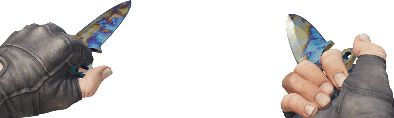 Preview image 4 of ★ Shadow Daggers | Case Hardened (Testado no Terreno)