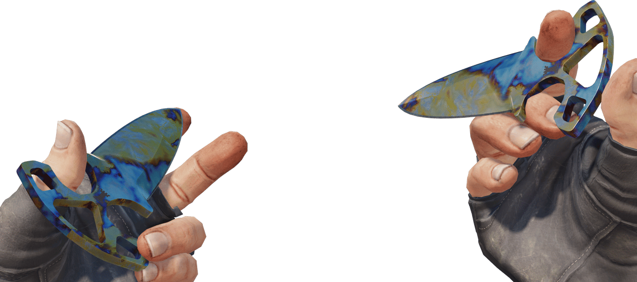 Preview image 3 of ★ Shadow Daggers | Case Hardened (Testado no Terreno)