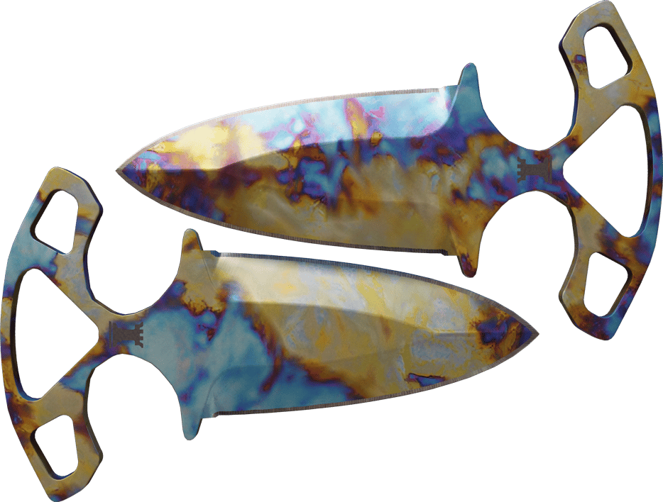 Preview image 1 of ★ Shadow Daggers | Case Hardened (Testado no Terreno)