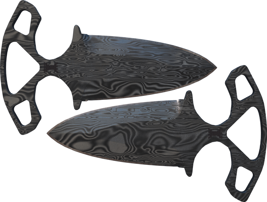 Preview image 2 of ★ มีดชาโดว์ดักเกอร์ | Damascus Steel (มีรอยถลอกอย่างมาก)