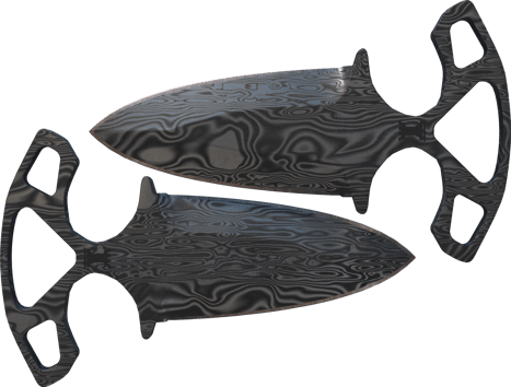 ★ มีดชาโดว์ดักเกอร์ | Damascus Steel (มีรอยถลอกอย่างมาก)