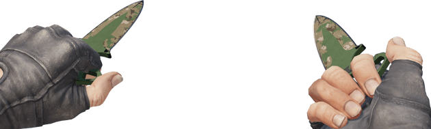 Preview image 4 of ★ Shadow Daggers | Forest DDPAT (Com Muito Uso)