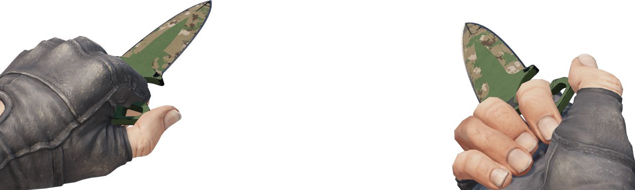 Preview image 4 of ★ Sztylety Cienia | Leśny DDPAT (mocne zużycie)