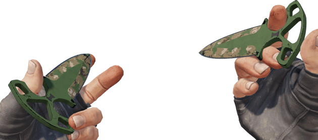 Preview image 3 of ★ Shadow Daggers | Forest DDPAT (Com Muito Uso)