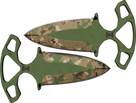 ★ Shadow Daggers | Forest DDPAT (Com Muito Uso)