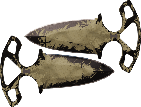 ★ 섀도우 칼 | 사파리 격자 무늬 (전투로 닳고 닳은)