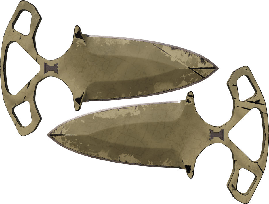 Preview image 2 of ★ 섀도우 칼 | 사파리 격자 무늬 (꽤 닳은)