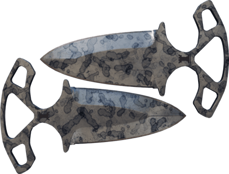 ★ Shadow Daggers | Stained (Minimal Wear)