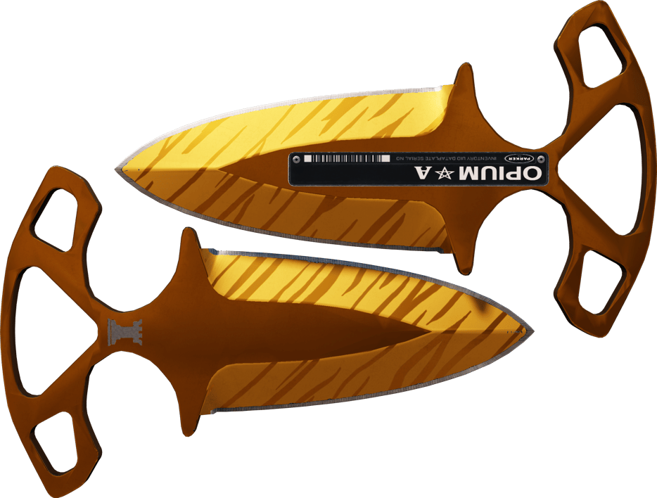 Preview image 1 of ★ Varjotikarit | Tiikerinhammas (Vähän käytetty)