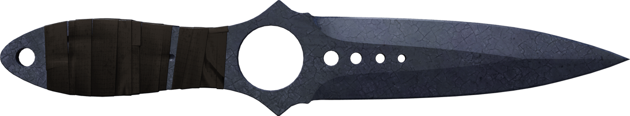 Preview image 1 of ★ Cuchillo esqueletizado | Azul metalizado (Deplorable)