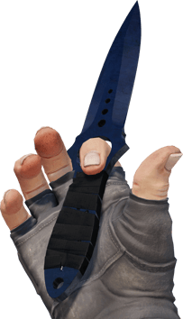 Preview image 3 of ★ Skeleton Knife | Blue Steel (Minimal Wear)