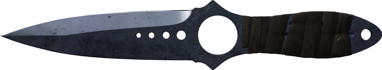 Preview image 2 of ★ Skeleton Knife | Blue Steel (Well-Worn)
