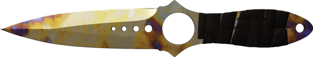 Preview image 2 of ★ Skeleton Knife | Case Hardened (Field-Tested)